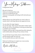 Load image into Gallery viewer, Mama Mantra Cards: Daily Inspirations for Connected and Purposeful Parenting