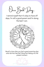 Load image into Gallery viewer, Mama Mantra Cards: Daily Inspirations for Connected and Purposeful Parenting