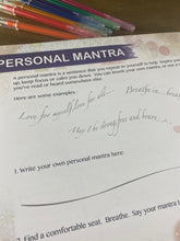 Load image into Gallery viewer, Product Feature: My Life Playbook - Personal Mantra