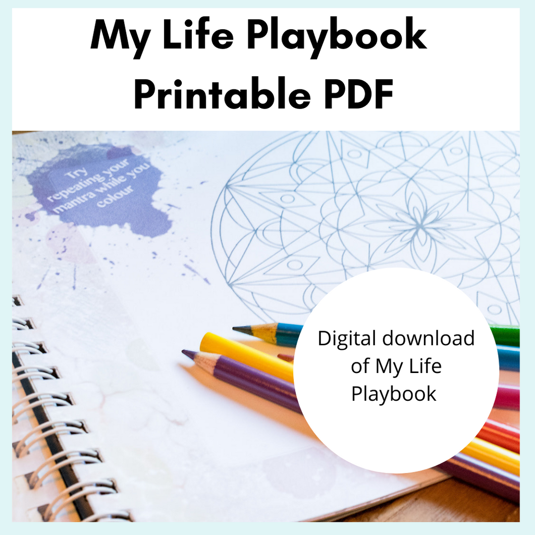 My Life Playbook Printable PDF